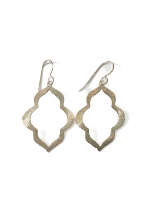 Small Silver Chandelier Earrings