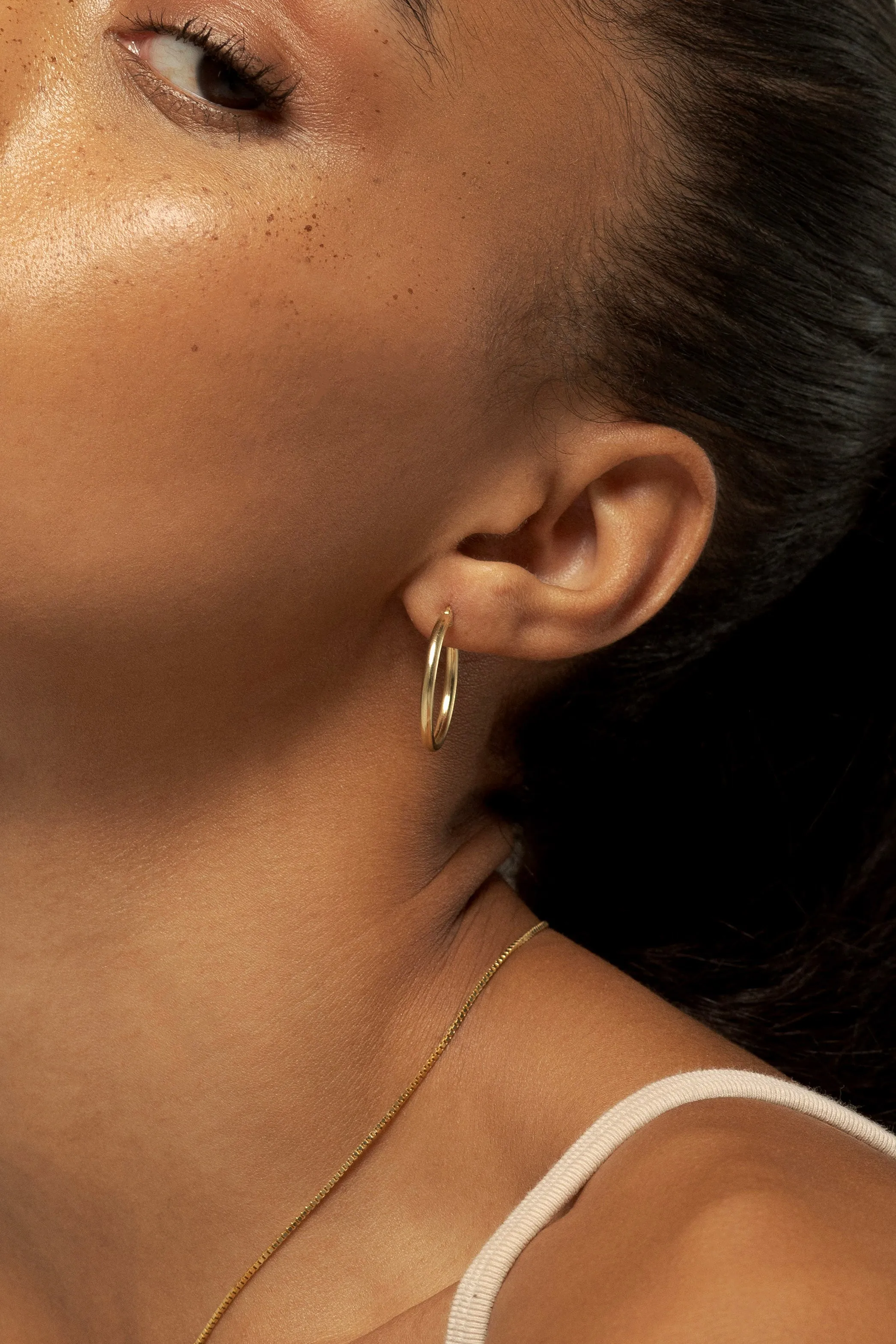 Sol Gold Hoops