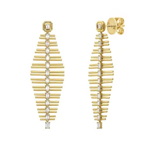 Solaire Solano Diamond Chandelier Earrings