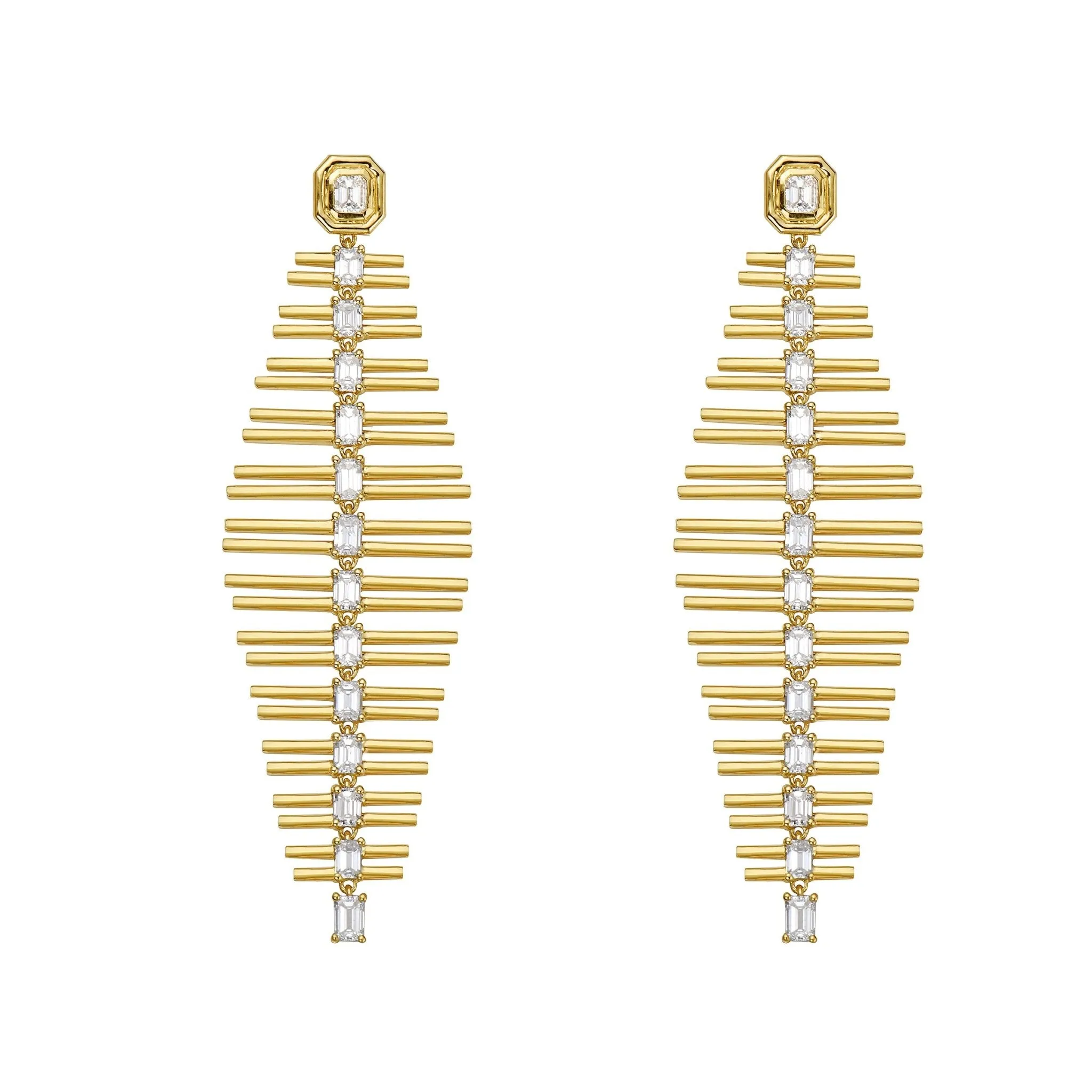 Solaire Solano Diamond Chandelier Earrings