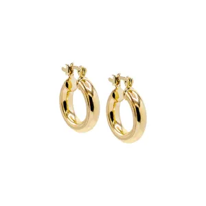 Solid Tube Hoop Earring
