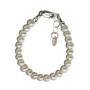 Sterling Silver Freshwater Pearl Bracelet for Baby and Child