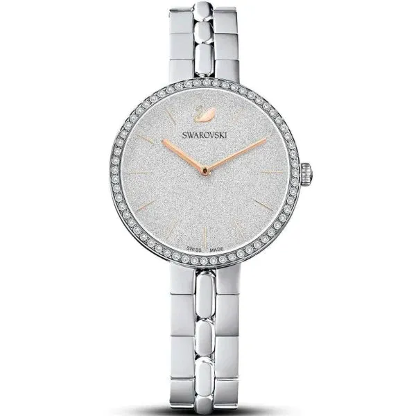 Swarovski Cosmopolitan Silver Stainless Steel Silver Dial Quartz Watch for Ladies - 5517807