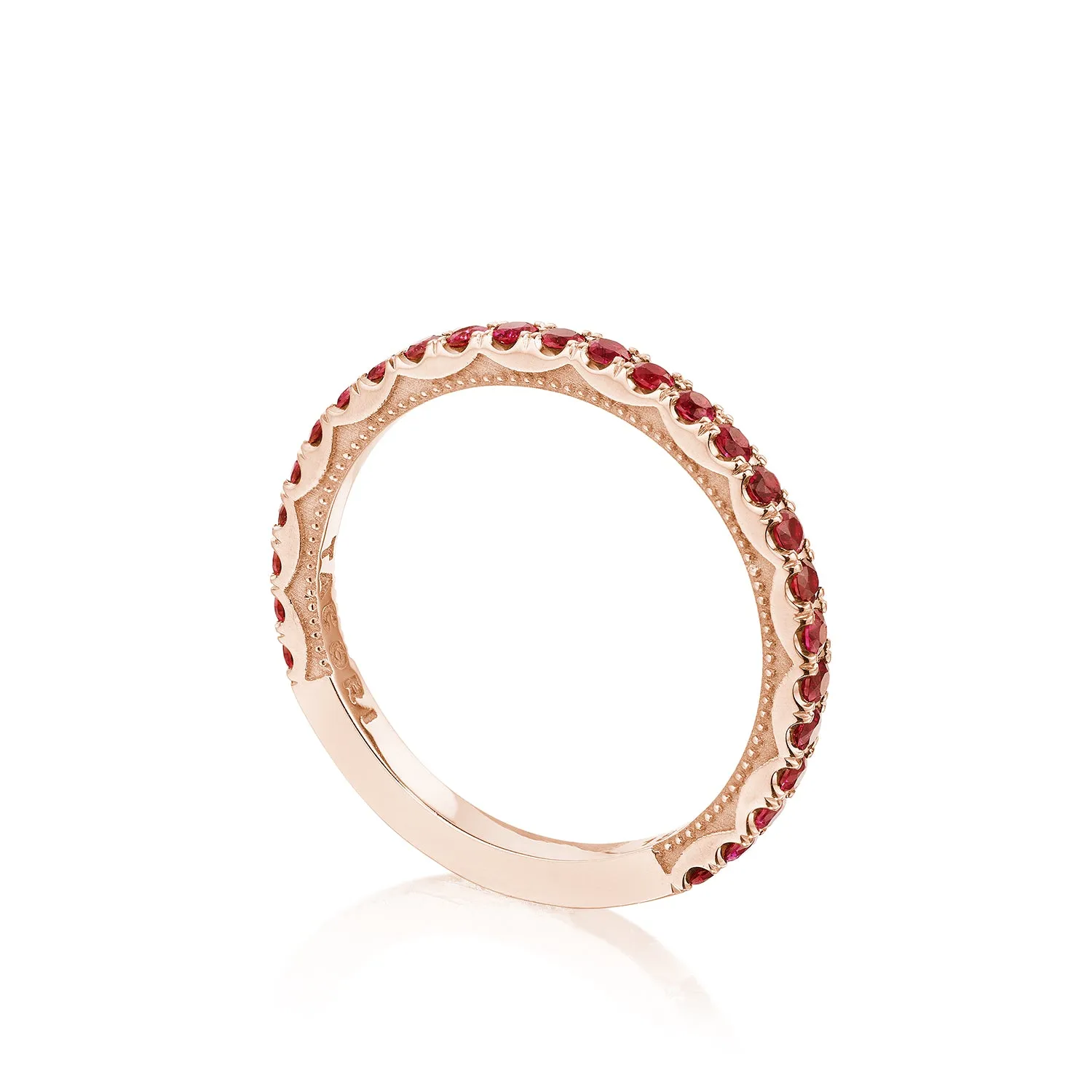 TACORI Sculpted Crescent Ruby Band