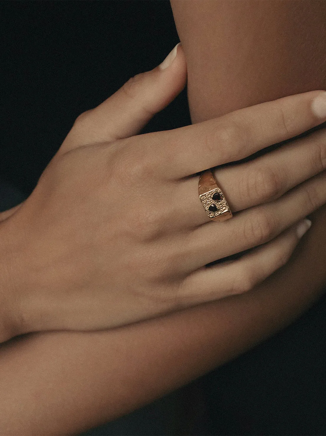 Temple of the Sun - Venus Signet Ring - Gold