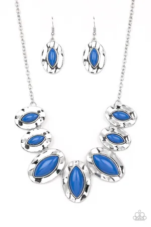 Terra Color Blue Paparazzi Necklace