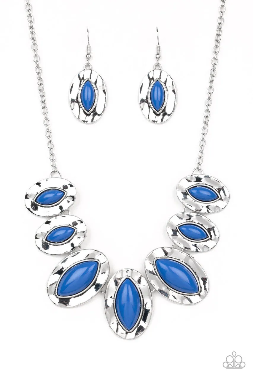 Terra Color Blue Paparazzi Necklace
