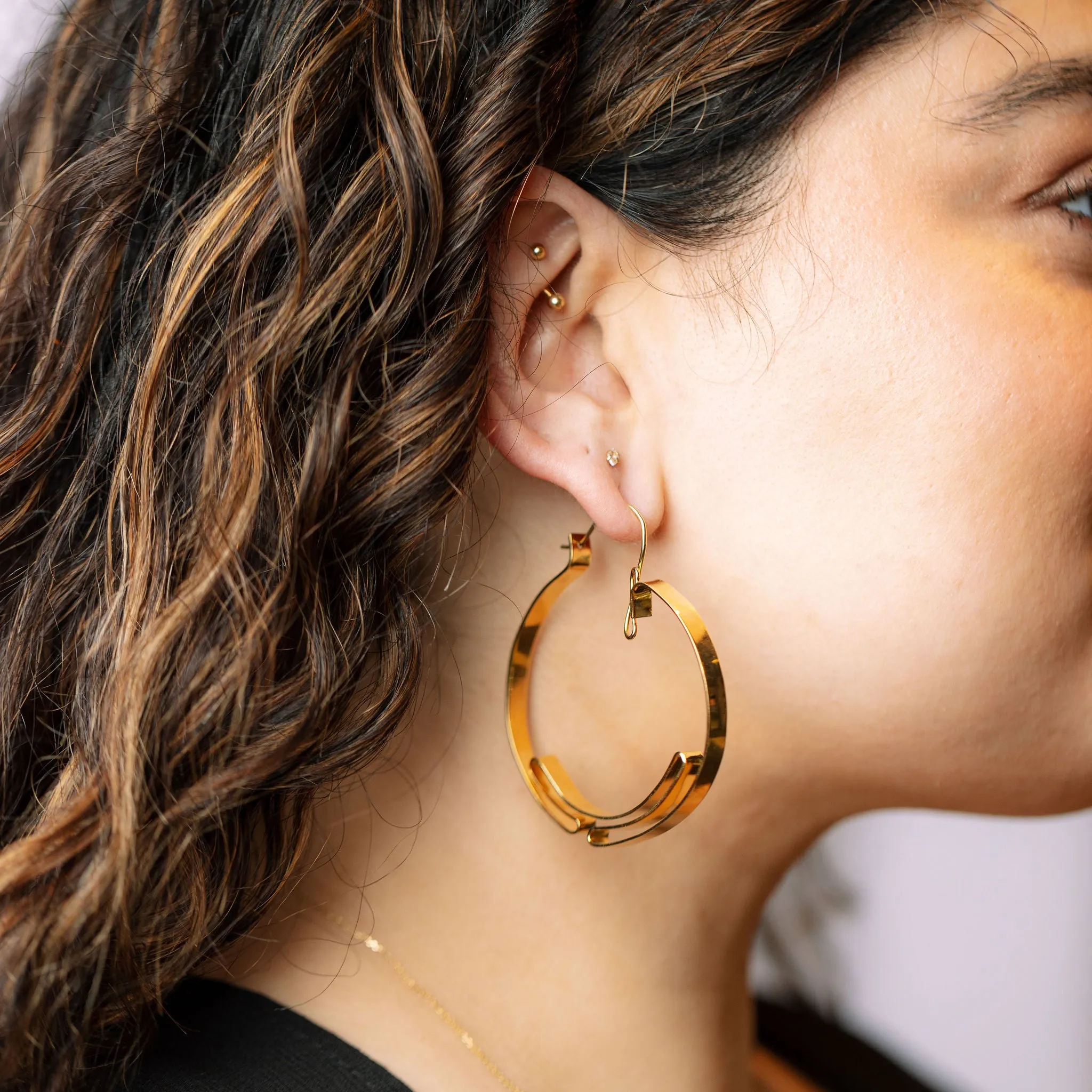The Insider Hoop Earrings