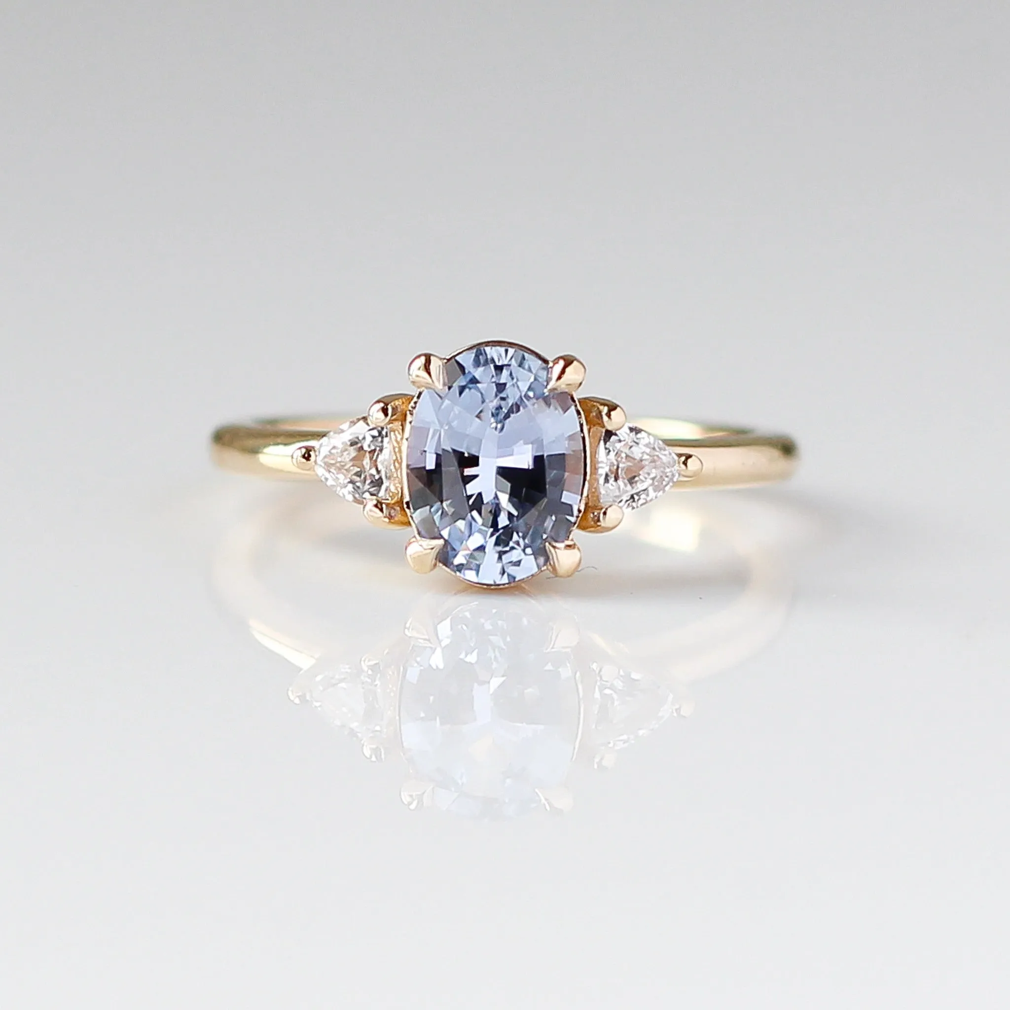 Three Sapphire Ring