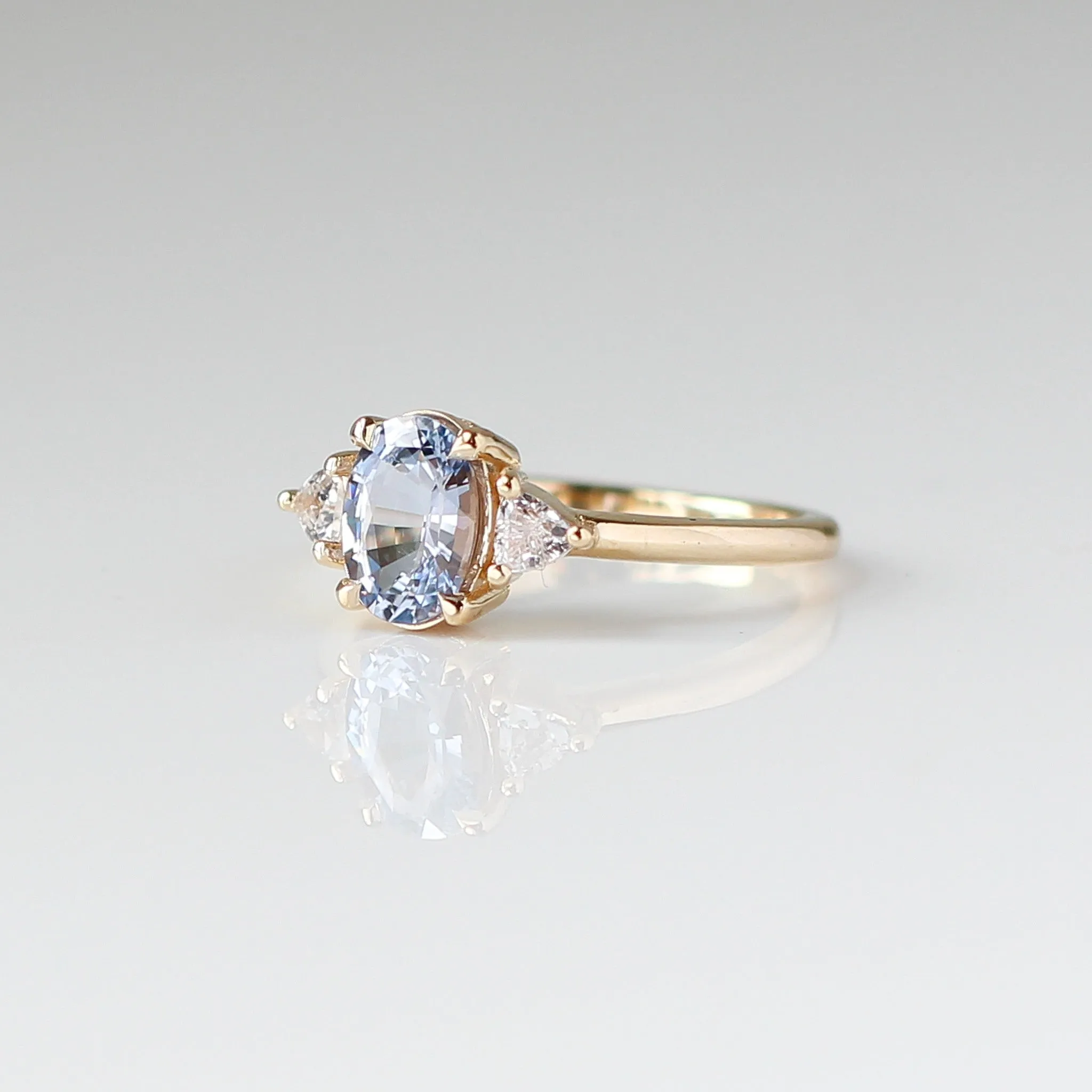 Three Sapphire Ring