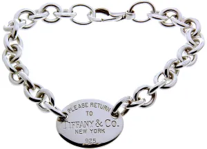 Tiffany & Co. Return to Tiffany Oval Tag Bracelet