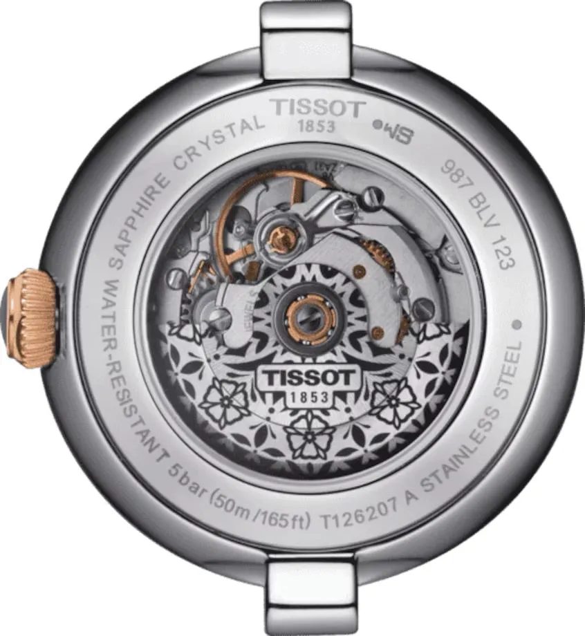 TISSOT BELLISSIMA AUTOMATIC RG 2 TONES BRACELET