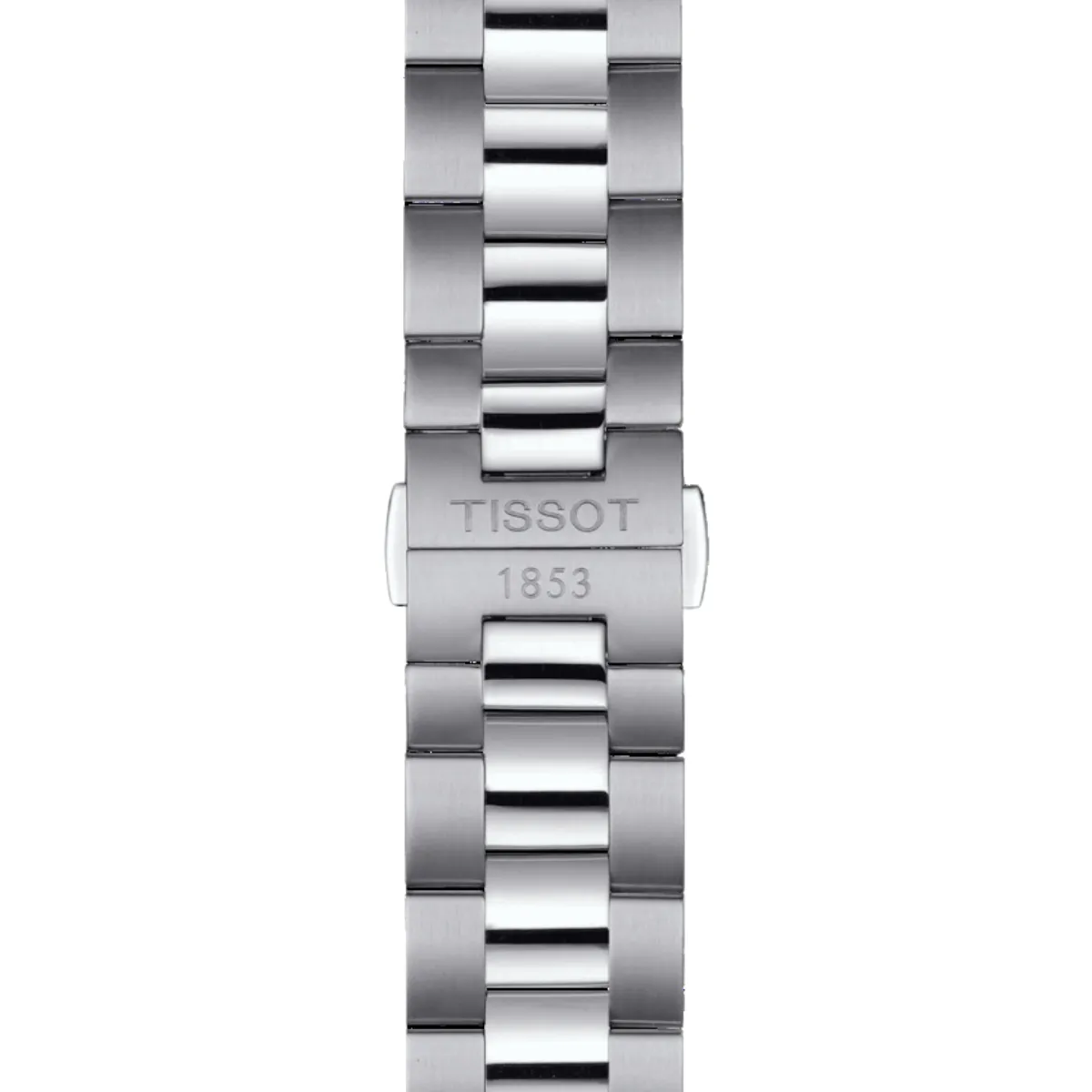Tissot Gentleman T1274071108100 T127.407.11.081.00 Powermatic 80 Open Heart Rhodium Dial Watch