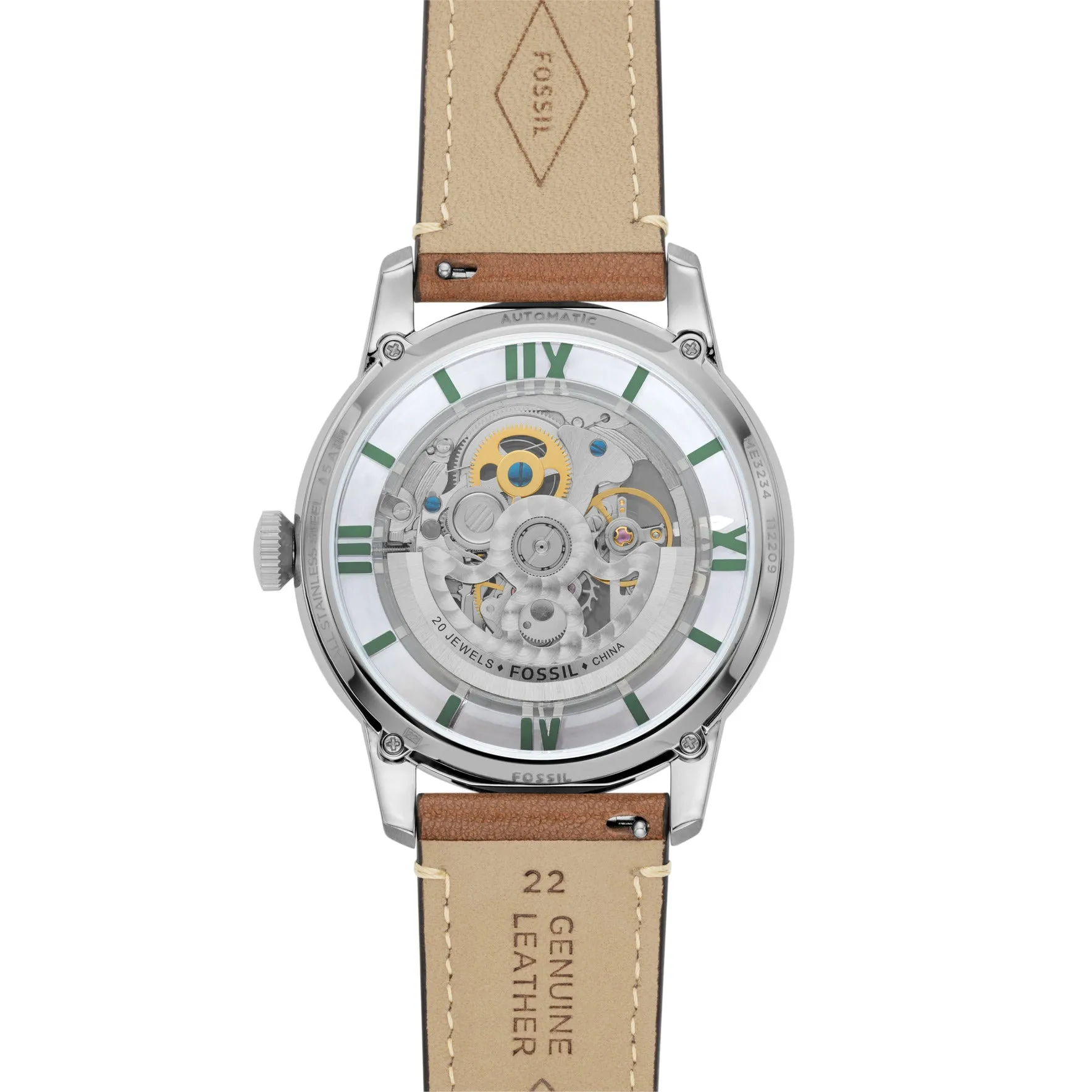 Townsman Automatic Tan Eco Leather Watch