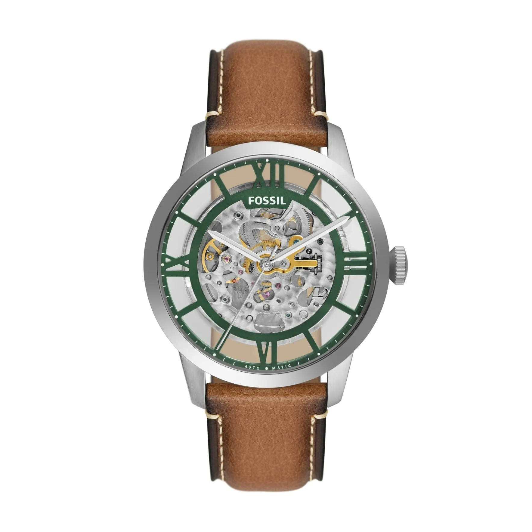 Townsman Automatic Tan Eco Leather Watch
