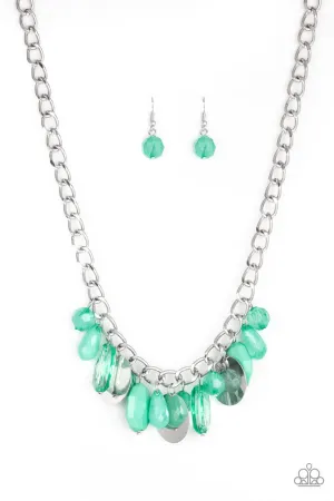 Treasure Shore Green Paparazzi Necklace
