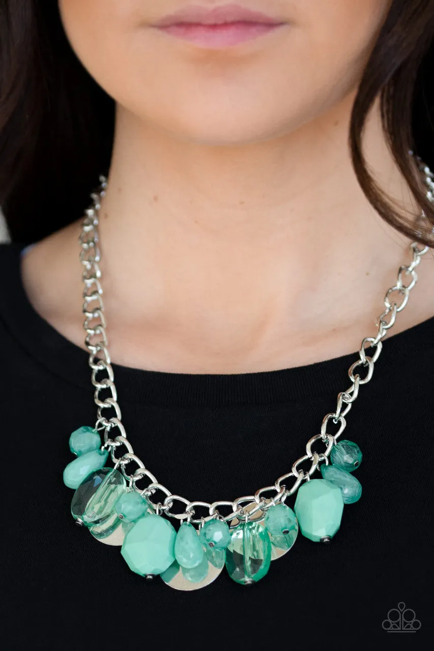 Treasure Shore Green Paparazzi Necklace