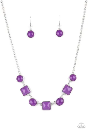 Trend Worthy Purple Paparazzi Necklace