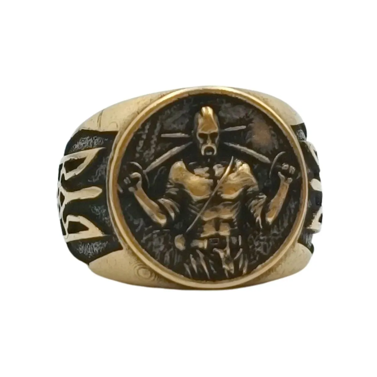 Ukrainian cossack bronze ring