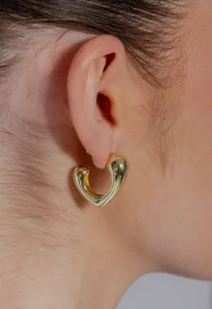 Valentine Earrings in Gold