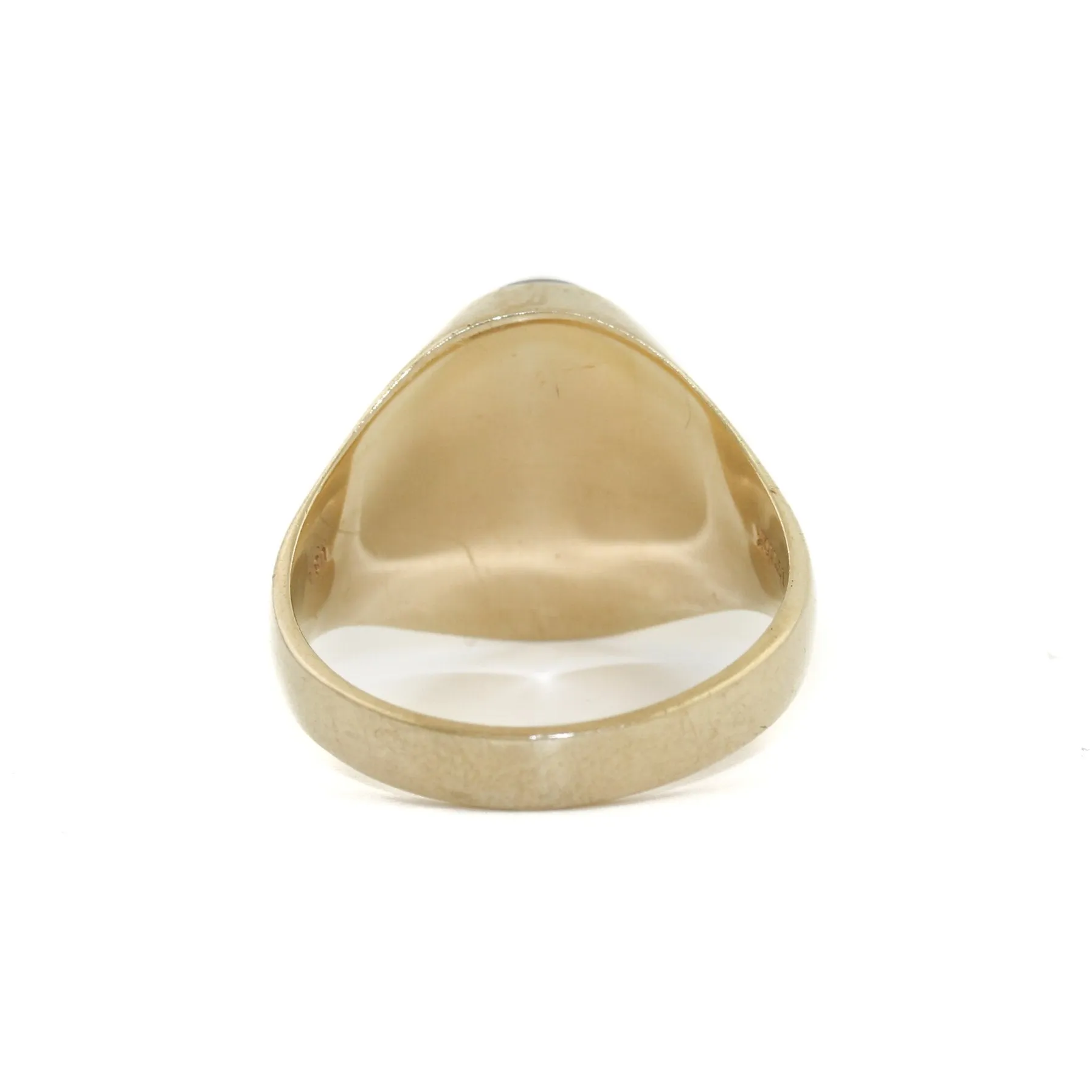 Vintage 10k Gold x Onyx Signet