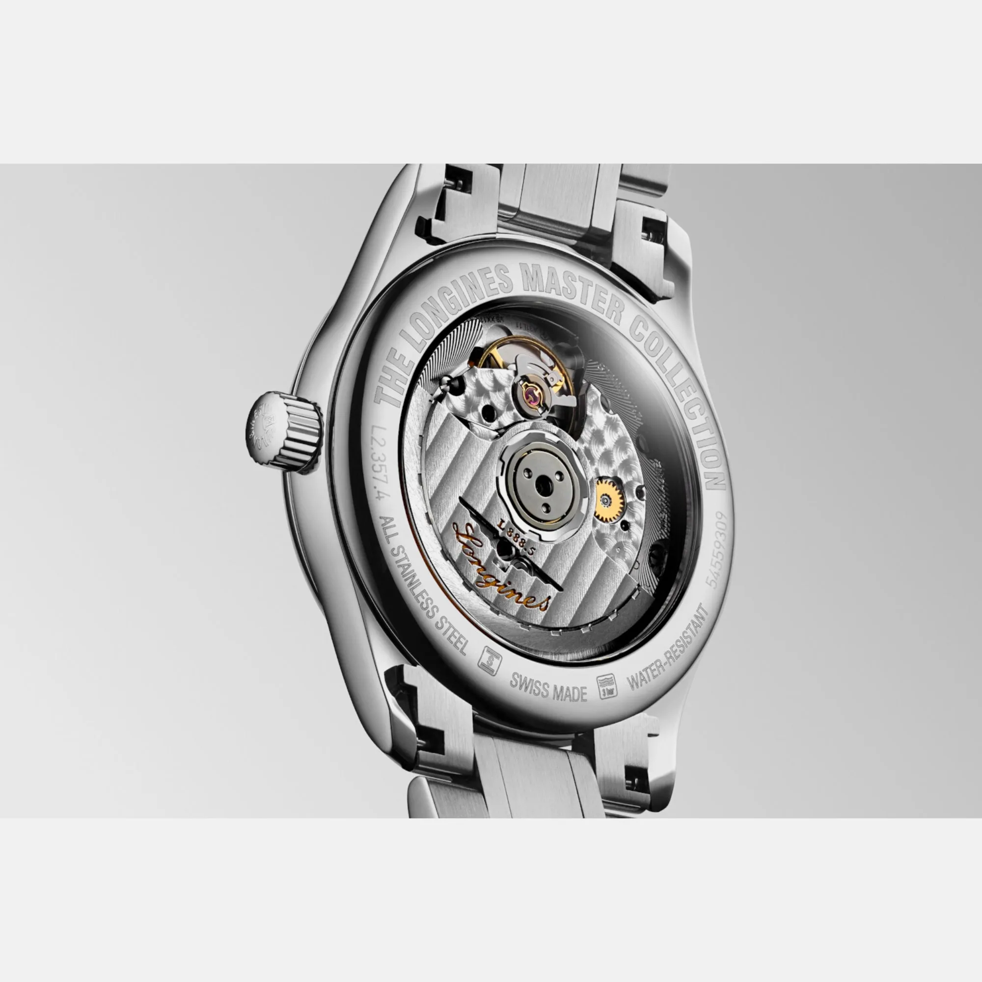 Women Orange Automatic Stainless Steel Watch L23574086