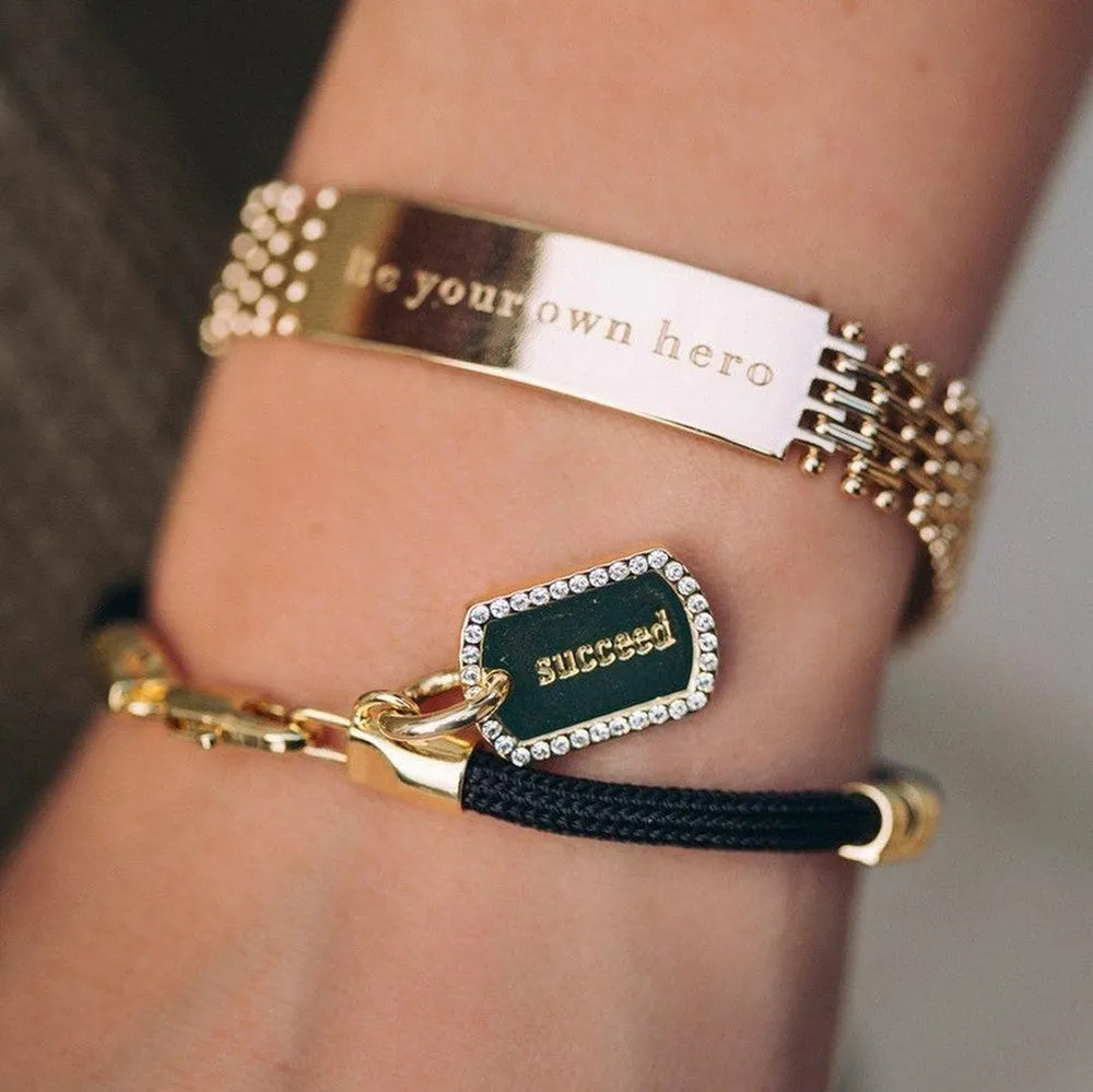 Women Warriors Be your own Hero Bracelet
