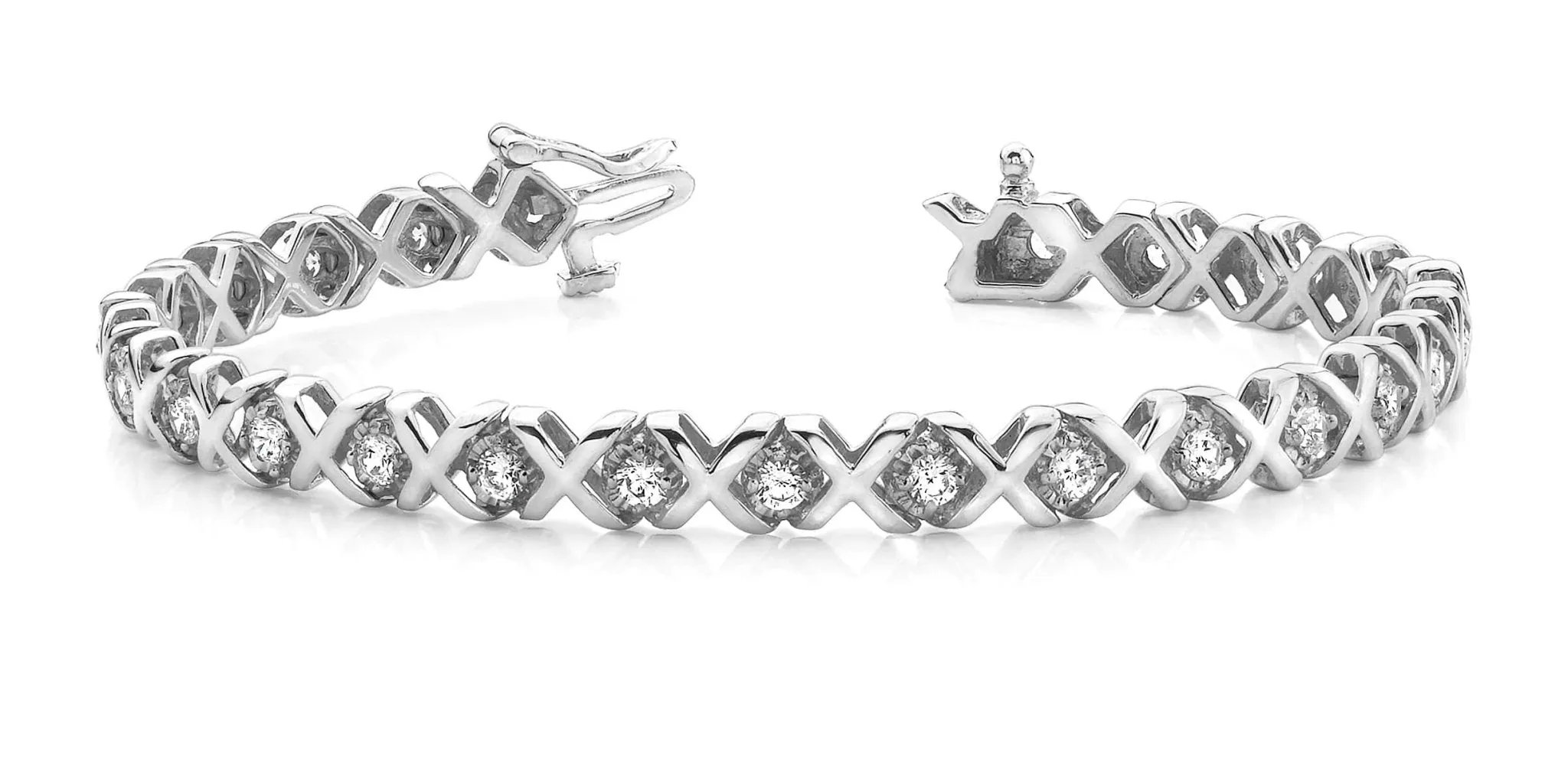 Xoxo Lab-Grown Diamond Bracelet with 2.00 ct.(finished) 2.8mm