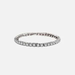 Y2K Iced Crystal Zirconia Necklace for Sophisticated Style