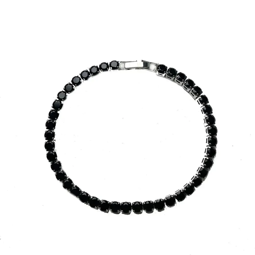Y2K Iced Crystal Zirconia Necklace for Sophisticated Style