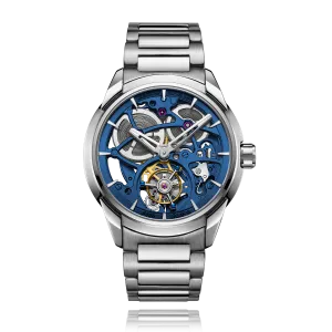 ZEROO T3 THE LEO AUTOMATIC SKELETON TOURBILLONAUTOMATIC TOURBILLON WATCH FOR GENTS - ZT003SBL