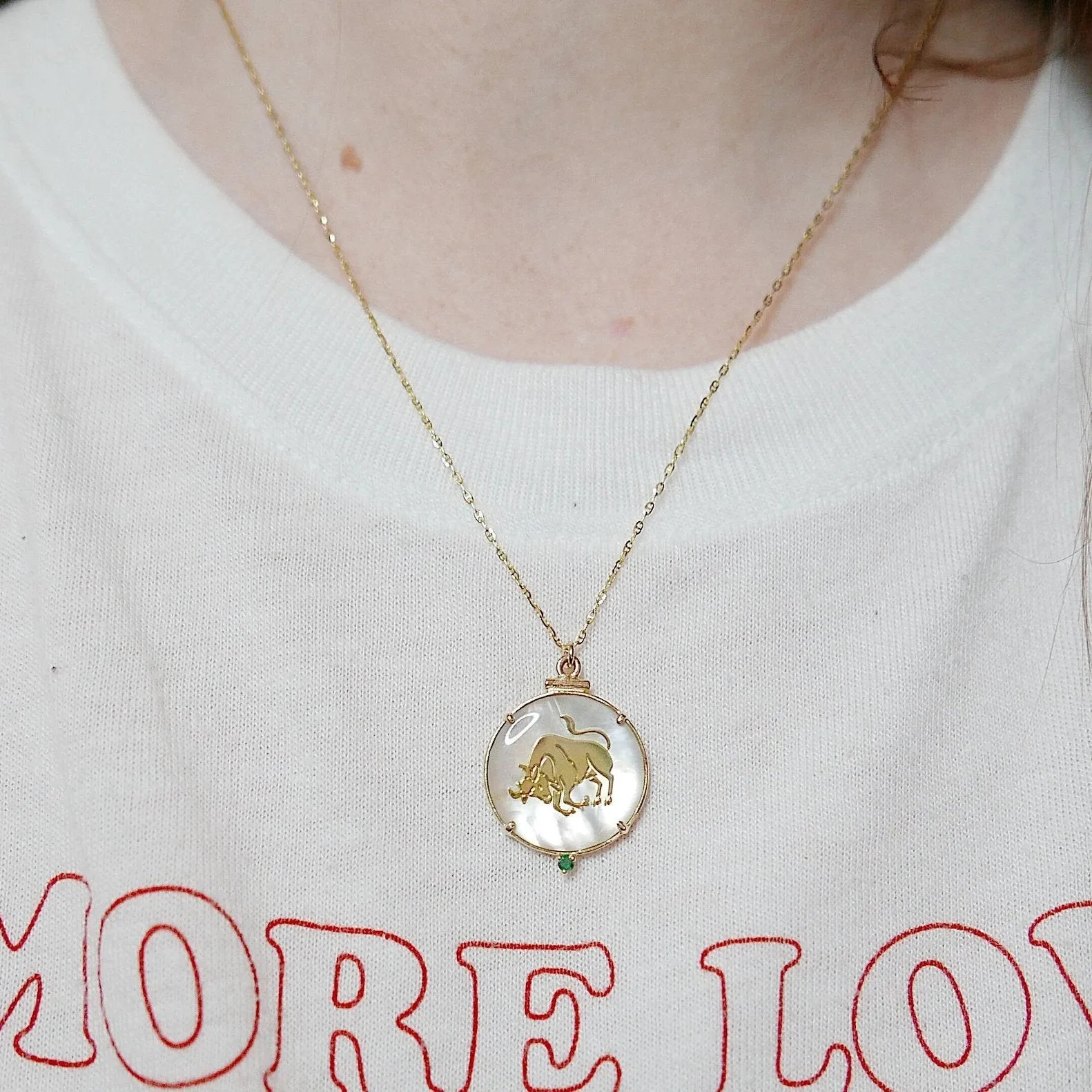 Zodiac Birthstone Necklace