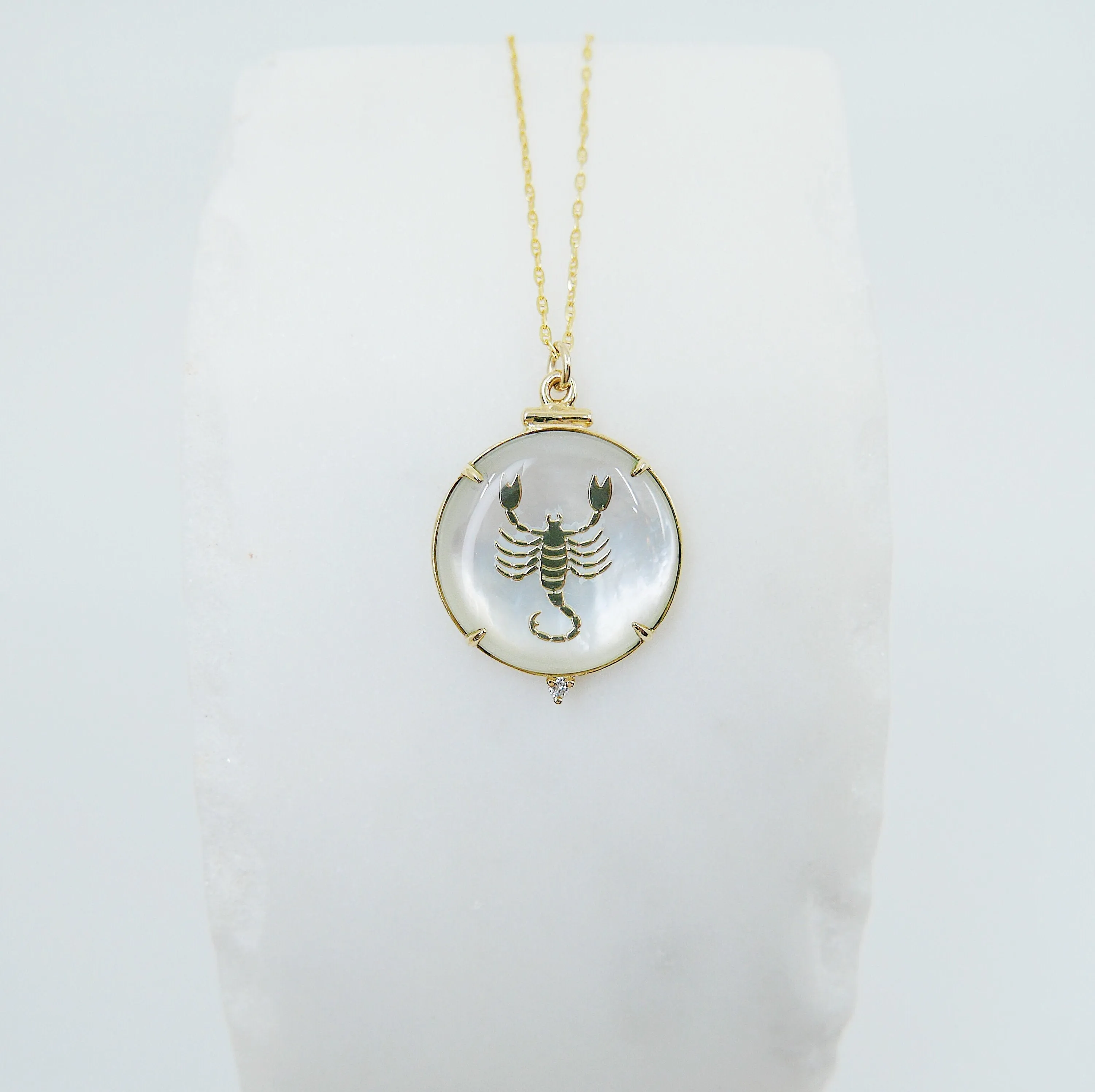 Zodiac Birthstone Necklace