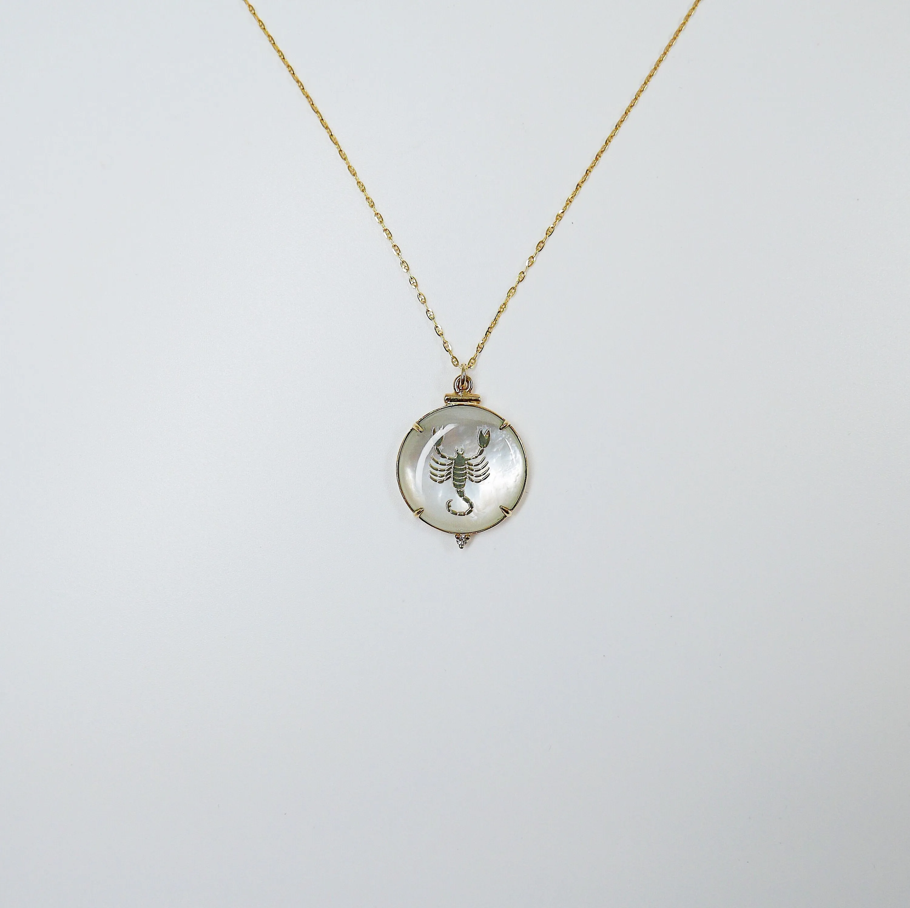 Zodiac Birthstone Necklace