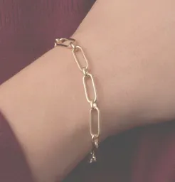 Zoey Statement Link Bracelet